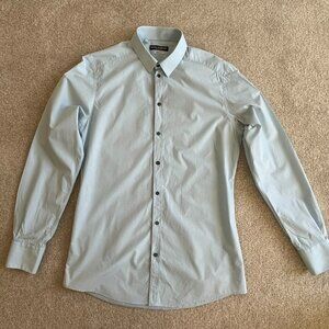 Dolce & Gabbana "Gold" Men's Light Blue Dress Shirt - Size 41 (16 Neck)